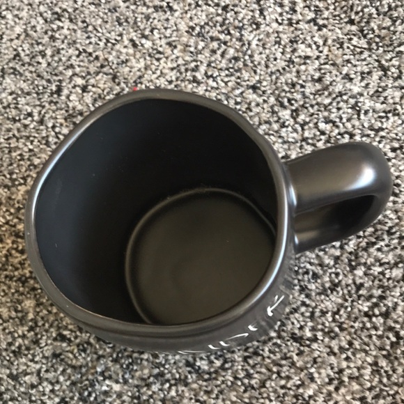 Rae Dunn WANDER  Black Ceramic Coffee Mug - Picture 5 of 6